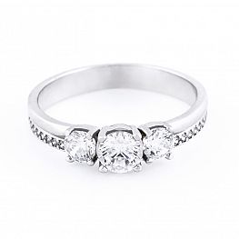 VERENIČKI PRSTEN SA CIRKONOM 